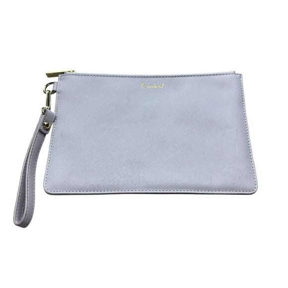 Katie Loxton Le Weekend Grey Wristlet Clutch Bag - Picture 1 of 6